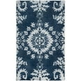 thumbnail image 5 of SAFAVIEH Stone Wash STW235B Hand-knotted Indigo Rug, 5 of 9