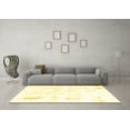 thumbnail image 3 of Ahgly Company Indoor Rectangle Solid Yellow Modern Area Rugs, 8' x 12', 3 of 4
