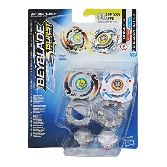 Beyblade Burst Evolution Dual Pack Driger S And Dragoon Fighter