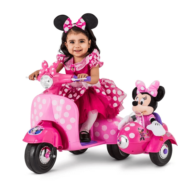 minnie mouse sit and scoot