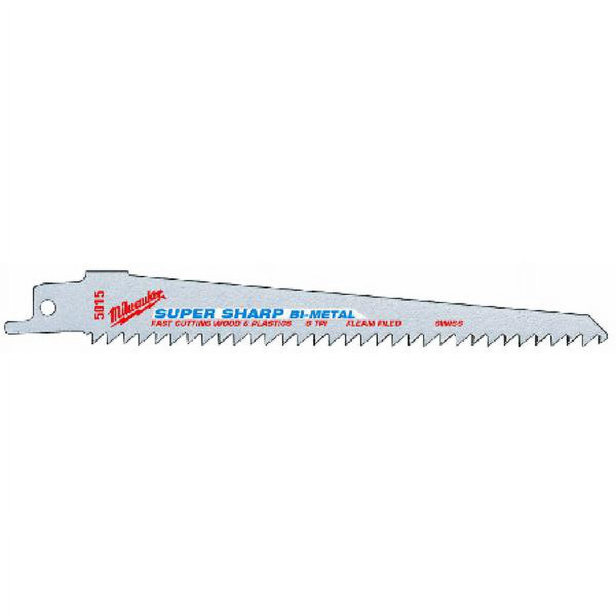 Milwaukee Tool 9" 6 TPI Fleam Ground SAWZALL Blades (5 Pk)