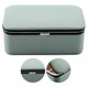 thumbnail image 5 of 2X Organizador de Joyas Exhibidor Caja de Joyería de Viaje Cajas Caja de Joyería Portátil Rejillas de de PU Collar de Almacenamiento Pendientes Caja, 5 of 5