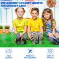 thumbnail image 3 of Juego de croquet Deekin, 9 piezas, acero revestido de plástico, 23 cm, 3 of 7
