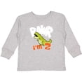 thumbnail image 3 of Inktastic Rawr I'm 2 Baby Tyranosaurus Rex Boys or Girls Long Sleeve Toddler T-Shirt, 3 of 5