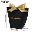 thumbnail image 2 of Jiibva 50pcs Eid Mubarak Gift Boxes,Candy Small Gift Boxes with Ribbon,Muslim Ramadan Party Favour Bags,Islamic Gift Treat Boxes,Eid Favour Boxes for Candies,Goodies,Ramadan Eid Party Decoration, 2 of 7