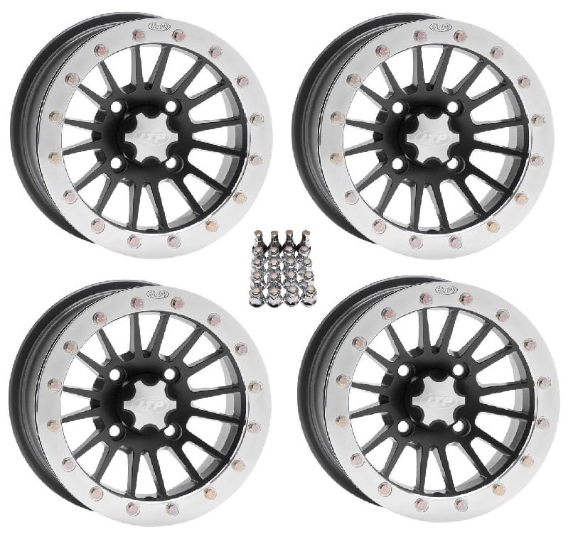 ITP SD Dual Beadlock ATV Wheels/Rims Black 14" Arctic Cat TBX TRV