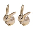 thumbnail image 1 of Kitchen aid 2Pcs Golden Ceramic Bunny Ornament Table Ornament For Desktop Decor, 1 of 3