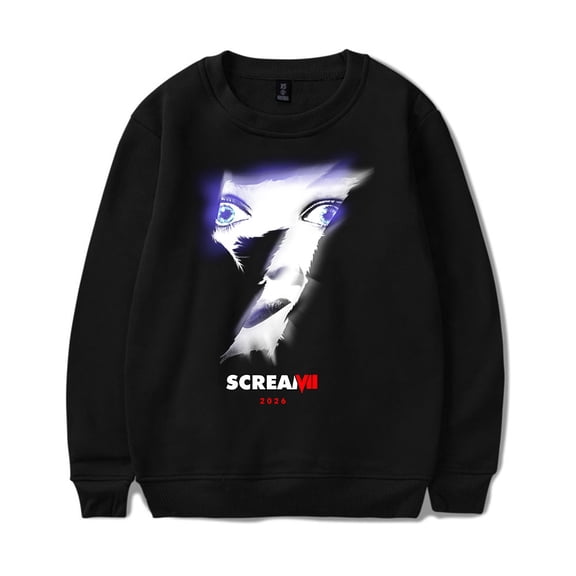 Scream 7 Crewneck Sweatshirt Man/Woman Hip Hop Hoodies Fans Sweatshirts
