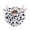 L-3, variant on Flower Shape Recovery Collar Cone Head Leg Wound Feet Healing Cone Furry Elizabethan Cone Padded Flower