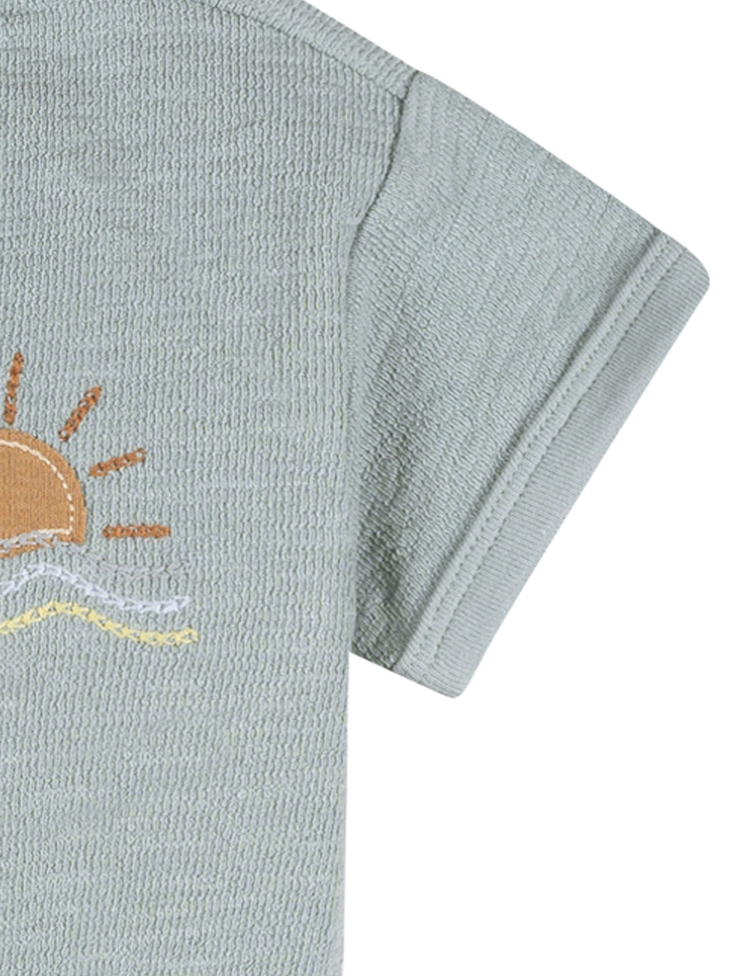 Modern Moment by Gerber Baby Boy Organic Short Sleeve Top, Sizes 0/3 Months - 24 Months