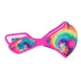 thumbnail image 2 of RZ Mask M2 Nylon Air Filtration Face Mask with Carbon Filters Large, Tie Dye Pink, 2 of 2