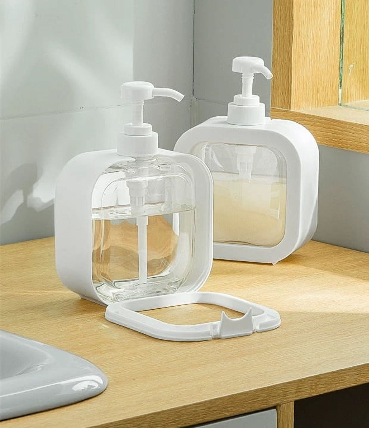 Aoibox 500ML Transparent Bottling Refillable Plastic Pump