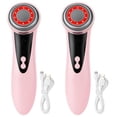 thumbnail image 1 of Masajeador facial RF High Monaco MXKKX-002 2 Piezas Rosa, 1 of 5