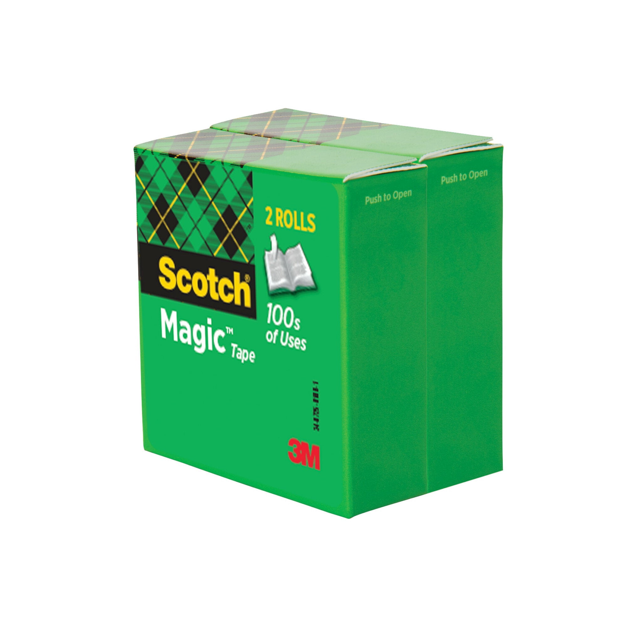 Scotch Magic Tape Refill Rolls, 0.75 X 1000 Inches - 2 Ea, 6 Pack