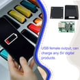 thumbnail image 3 of relayinert Plastic Housing Solar Panel Power Bank Portable Professional USB Interface Outside Traveling Cellphone Charging Module, 3 of 6