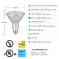 thumbnail image 5 of (2-Pk) Feit Electric Flood Lights Spotlight Bulb PAR30 75W Eqv, 5 of 6
