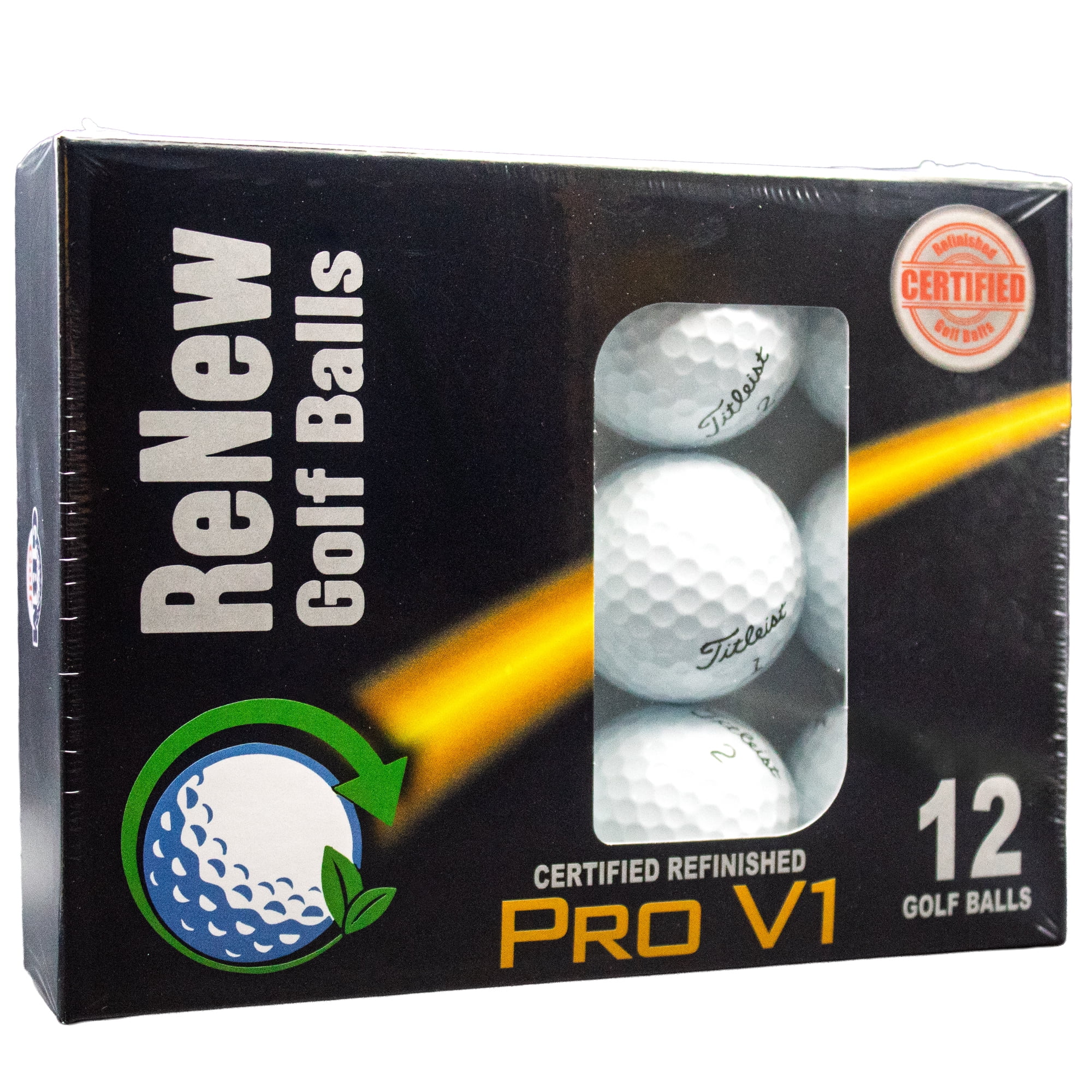 Pre-Owned Titleist Golf Balls ProV1 Refinished 12 Pack