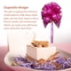 thumbnail image 5 of Bewildely Tire de la cinta de lazos para envolver regalos Festivo jubiloso Resistente al desgaste Cestas de regalos multicolores Regalo de Navidad Kits de decoración para fiestas Fucsia Bewildely HA060819-03, 5 of 6