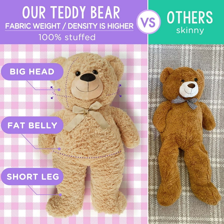 Adult size teddy bear cheap