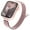 Rose pink, variant on Slim Milanese Loop Compatible with Apple Watch Band for women 40mm 41mm 38mm 42mm 44mm 45mm 46mm, Stainless Steel Magnetic Mesh Strap work on iWatch Series8 7 6 5 4 3  SE