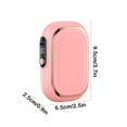 thumbnail image 4 of HIBIBUD 2026 New Hand Warmers Rechargeable,16Hrs Long Heating Electric Hand Warmer,Portable Pocket Heater,Pocket Size Hand Warmer,Gifts for Christmas,Camping,Hunting Electric Hand Warmers, 4 of 7