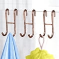 thumbnail image 5 of Shower Door Hooks, Towel Hooks for Bathroom Frameless Glass Door, Shower Squeegee Hooks for Bath Suits Rozer Robes Loofahs Shavers, 5 of 9