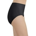 thumbnail image 2 of Vanity Fair Culotte Brève Sans Coutures Lissante et Confortable pour Femmes, 6, Noir Minuit, 2 of 2