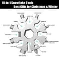 thumbnail image 4 of Outil de Flocon de Neige Multi, Tournevis de Snowboard Compact Flocons de Neige Multitool, Outil de Flocon de Neige pour Ouvre-Bouteille / Camping en Plein Air / Trousseau, 4 of 8