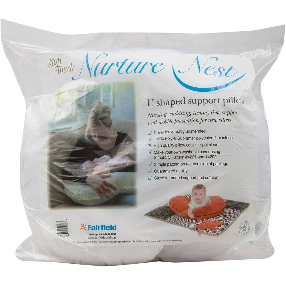 Nurture Nest Soft Touch UShaped Support Pillow
