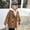 Khaki, variant on Toddler Boys Double Breasted Wool Blend Coat Notched Collar Plaid Pea Coat Kids Winter Warm Jacket For Ages 1-5 Years