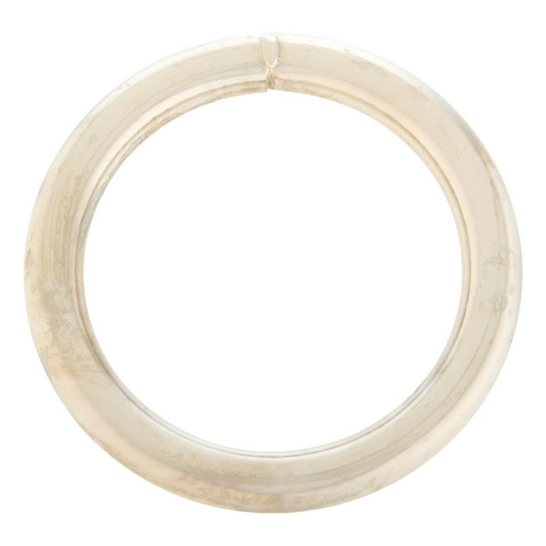 Campbell Nickel-Plated Steel Welded Ring 200 lb 2 in. L Campbell Nickel-Plated Steel Welded Ring 200 lb 2 in. L