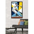 thumbnail image 2 of MLB Tampa Bay Rays - Shane McClanahan 23 Wall Poster, 22.375" x 34" Framed, 2 of 6