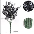 thumbnail image 2 of 12 Bundles Artificial Fake Flowers, Faux Outdoor Plastic Plants UV Resistant Shrubs Outside Indoor Decorations,UV Resistant Faux Plastic Plants Garden Porch Window Box (Orange Red), 2 of 4