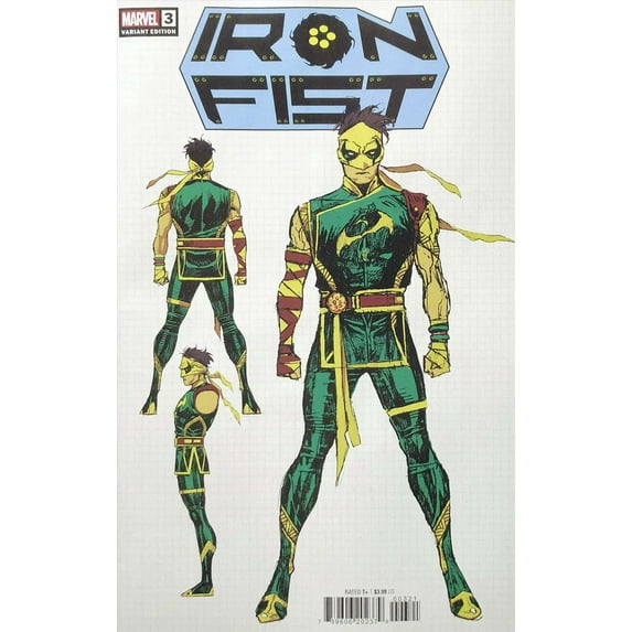 Iron Fist (6th Series) #3A VF ; Marvel Comic Book