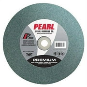 Pearl Abrasive BG101060 Green Silicon Carbide Bench Grinding Wheel with C60 Grit