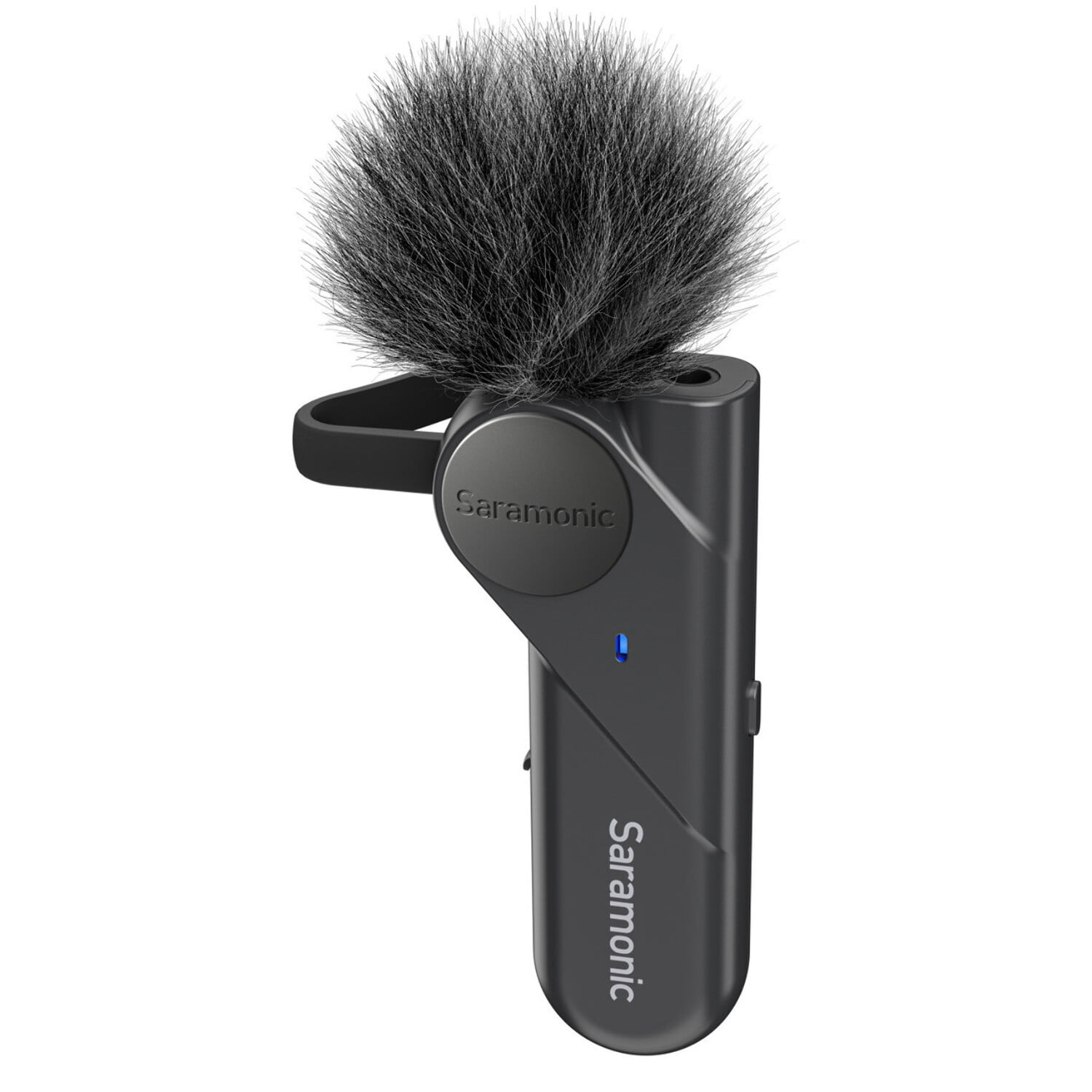 Saramonic BTW Wireless BT Clip-On Mic w/ Headphone Out & Noise Reduction for Computers, Mobile Devices & More