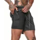 thumbnail image 2 of Short Deportivo Hombre Con Bolsillos Gimnasio,enviar Toalla, 2 of 8