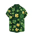 thumbnail image 4 of Camisetas de Lino para Hombres Vintage Bowling Manga Corta Cuello Cubano, Retro Playa Y Verano Hombre Manga Corta Botón Abajo Camisetas, 4 of 9