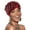 E, variant on Black Headband for Women Cancer Head Hat Cap Ethnic Bohemian Floral Hair Cover Wrap Turban Headwear Turban Cap for Ladies