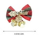 thumbnail image 2 of Bells Bow Christmas Tree Ornaments, Mini Small Bells, Christmas Hanging Decorations, Festive Holiday Style, Elegant Home Decor, Foldable Design, Metal Frame, for Bedroom, 2 of 9