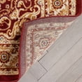 thumbnail image 5 of Delos Red Traditional Oriental Medallion Floral Area Rug 8x10 (7'10" x 9'10"), 5 of 9