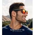 thumbnail image 2 of Gafas de Sol Polarizadas Unisex Vintage MERRY'S 55mm, 2 of 7