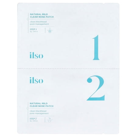 ilso Natural Mild Clear Nose Patch, 10 Patches