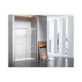 thumbnail image 3 of Elegant Kitchen & Bath SD202-6076BNK 60 x 76 in. Darwin Frameless Shower Door, Brushed Nickel, 3 of 8