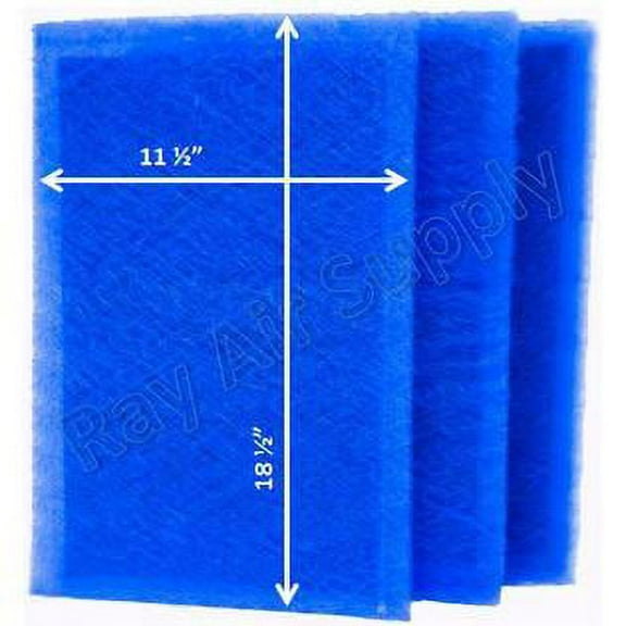 RAYAIR SUPPLY 13x21 Replacement Filter Pads Compatible with Air Ranger Air Cleaner 13x21 Refills (3 Pack)