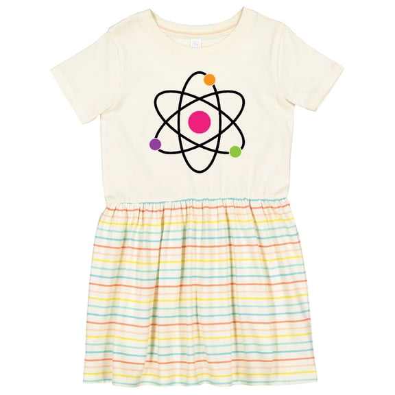 Inktastic Science Atom Cute Physicist Girls Toddler Dress