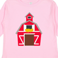 thumbnail image 4 of Inktastic Farming Large Red Barn with Hay Boys or Girls Long Sleeve Toddler T-Shirt, 4 of 5