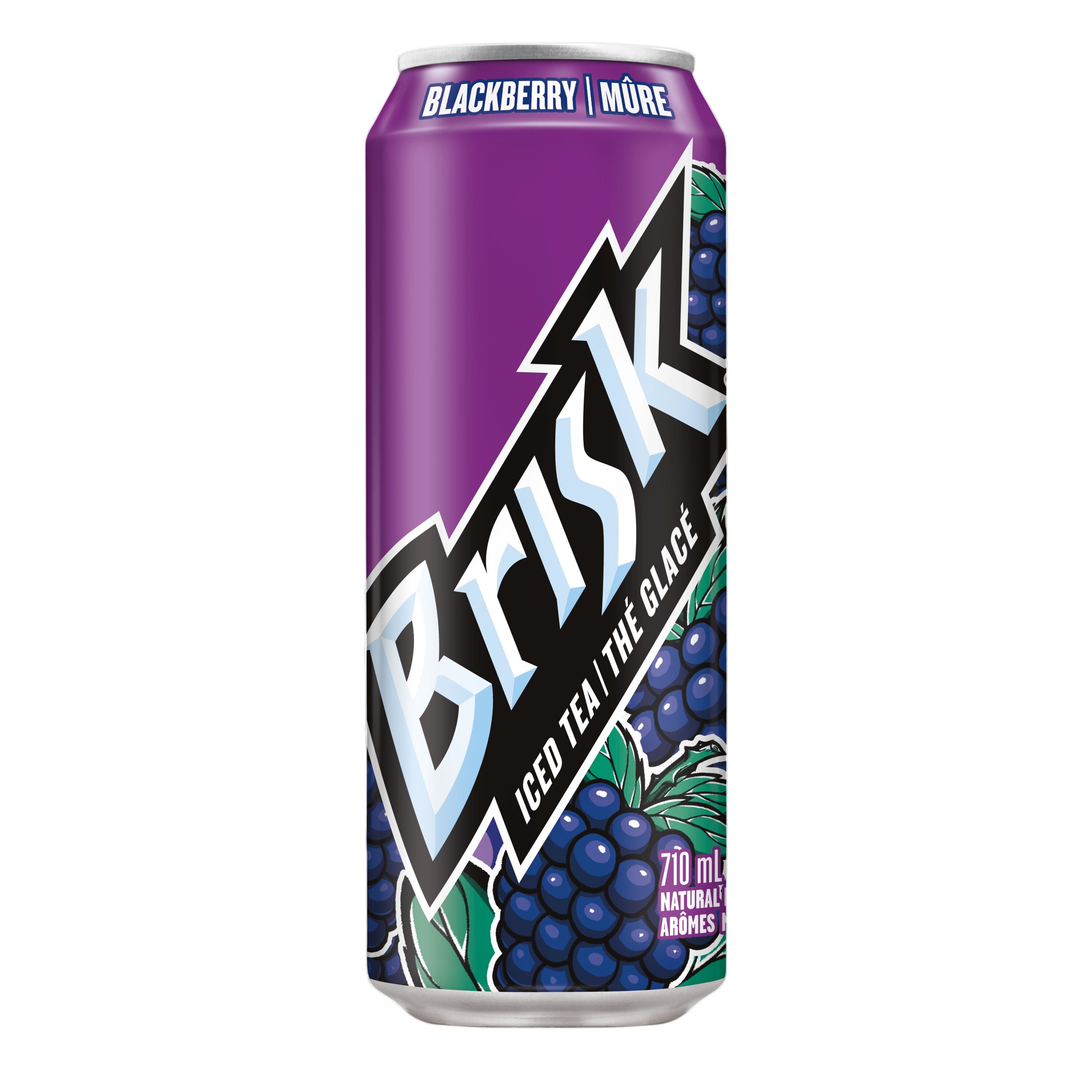 Thé glacé à la mûre Brisk® 710 mL, canette