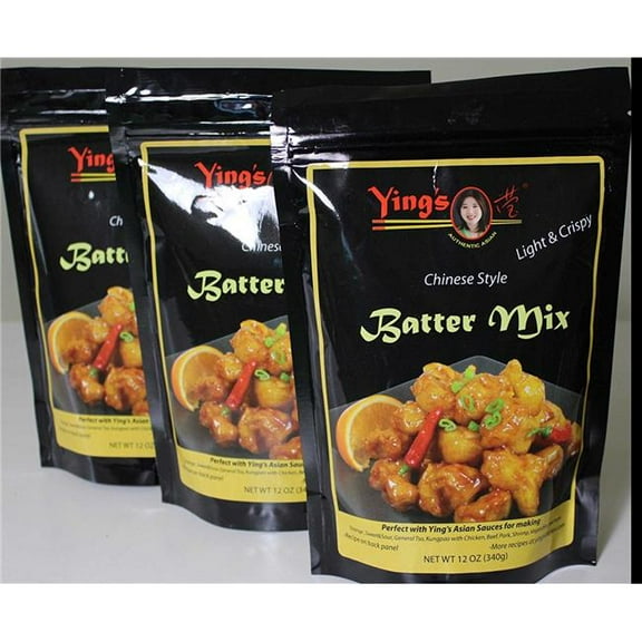 Yings  12 oz Batter Crispy Light Mix - Pack of 8