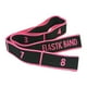 thumbnail image 2 of Correa de estiramiento para yoga, banda elástica de resistencia de 8 segmentos para estiramientos. Rosa, 2 of 9